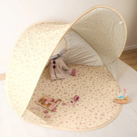 Dječji UV šator za plažu „Vintage Flowers” sa zaštitom UV 40+